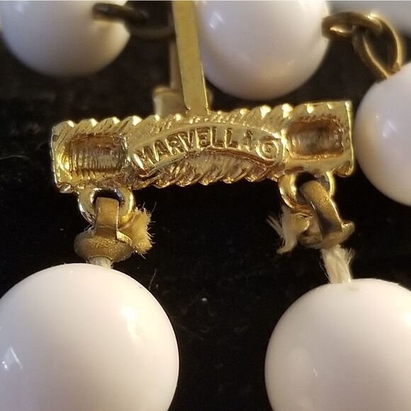 Vintage, Marvella Beaded Necklace - Picture 8 of 8